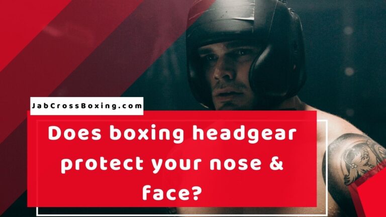 Does boxing headgear protect your nose and face