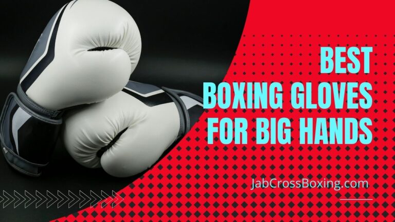 best boxing gloves for big hands