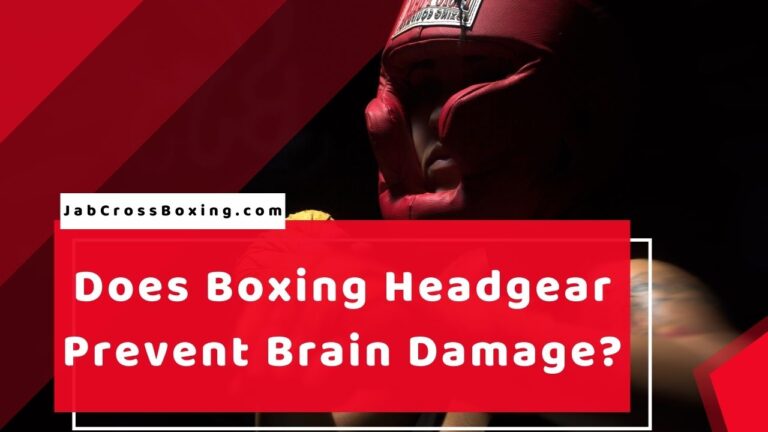 does boxing headgear prevent brain damage